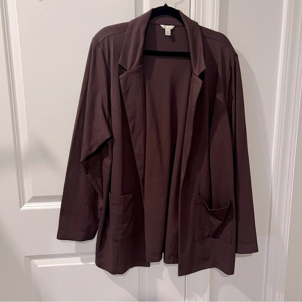 CATO Elegant Brown Women’s Office Blazer Jacket Size 18/20